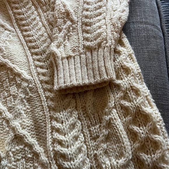 NWT Aran Islands Knitwear Irish sweater size medium - Picture 6 of 7
